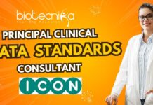 Principal Clinical Data Standards Consultant – ICON India