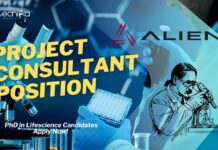 Project Consultant Position at Alien Technology – PhD in Lifescience Candidates Apply Now! Project Consultant Position at Alien Technology - PhD in Lifescience Candidates Apply Now!