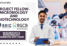 Project Fellow –BRIC-RGCB, Microbiology & Biotechnology Candidates Apply Now!