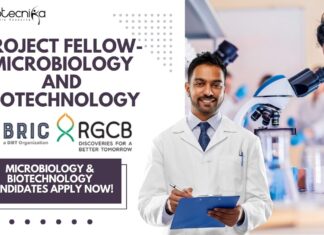 Project Fellow –BRIC-RGCB, Microbiology & Biotechnology Candidates Apply Now!
