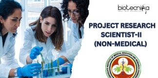 Project Research Scientist-II (Non-Medical) at PGIMER. Apply Now!
