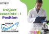 Project Associate - I Position