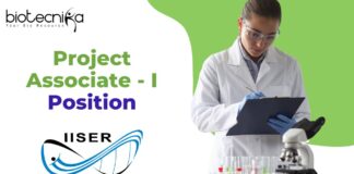 Project Associate - I Position