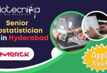 Unlock Your Future: Senior Biostatistician Opportunity at Merck Group – Apply Now! Senior Biostatistician at Merck