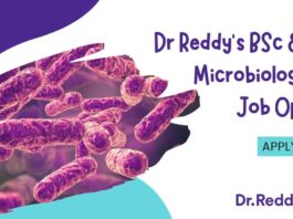 Dr Reddy's QC Microbiology Jobs