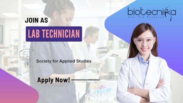 Lab Technician at Society for Applied Studies
