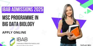 IBAB MSc Programme in Big Data Biology 2025