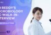 Dr Reddy's Walk-In-Interview Bengaluru
