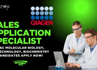 QIAGEN Sales Application Specialist, MSc Molecular Biology, Biotechnology, Biochemistry Candidates Apply Now!