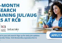 RCB Research Training July 2025