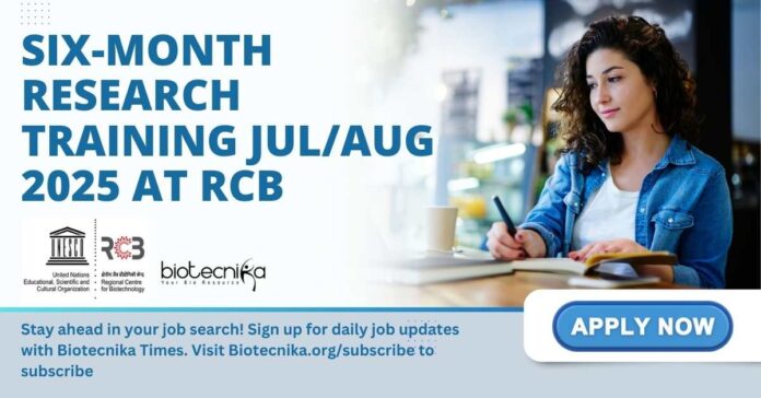 RCB Research Training July 2025