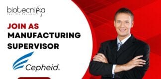 Manufacturing Supervisor at Cepheid