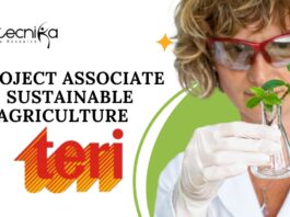Project Associate Sustainable Agriculture Role at TERI. Apply now!