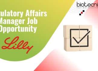 Regulatory Affairs Manager Job Opportunity