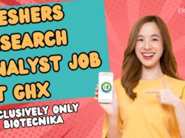 Freshers Research Analyst Job at GHX