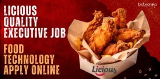 Licious Quality Executive Job