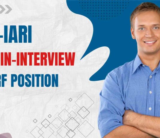 IARI Genetics SRF Job Openings