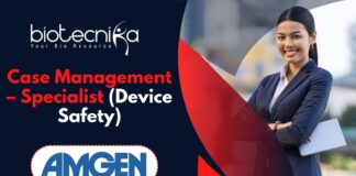 Amgen Life Sciences Specialist Job Opening, Apply Now