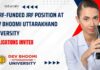 JRF Position at Dev Bhoomi