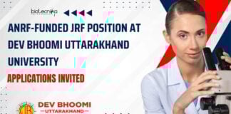 JRF Position at Dev Bhoomi