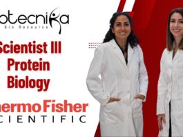 Scientist III Protein Biology at Thermo Fisher Scientific