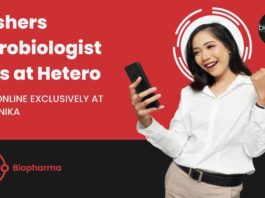 Freshers Microbiologist Jobs at Hetero