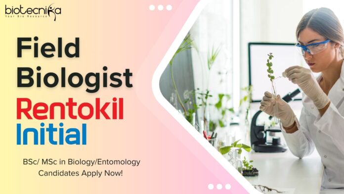 Rentokil Initial Field Biologist - BSc MSc in BiologyEntomology Candidates Apply Now! (1)