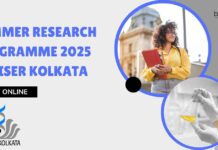 Summer Research Programme 2025 at IISER Kolkata – Apply Online IISER Kolkata 2025 Summer Research Programme
