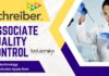 Schreiber: Associate Quality Control – Biotechnology Graduates Apply Now Schreiber Associate Quality Control - Biotechnology Graduates Apply Now