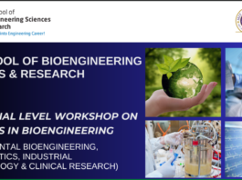3rd National Level Workshop on Advances in Bioengineering Registrations Open at MIT School of Bioengineering Sciences & Research