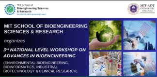 3rd National Level Workshop on Advances in Bioengineering Registrations Open at MIT School of Bioengineering Sciences & Research