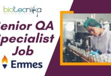 Senior QA Specialist Job – Emmes Group Apply Today!