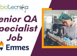 Join Emmes Group as a Senior Quality Assurance Specialist – Apply Now! Senior QA Specialist Job – Emmes Group Apply Today!