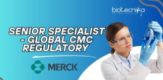 Senior Specialist - Global CMC Regulatory at Merck Healthcare
