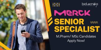 Life Science Vacancies at Merck - Apply Online Now