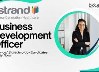 Strand Life Sciences Business Development Officer -Science Biotechnology Candidates Apply Now! 