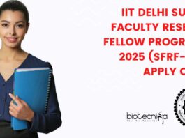 IIT Delhi 2025 Summer Faculty Research