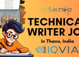 Join IQVIA as a Technical Writer – Full-Time Job in Thāne, India! Apply Now! Technical Writer Job at IQVIA in Thāne, India – Apply Now!