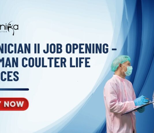 Technician II Job Opening – Beckman Coulter Life Sciences