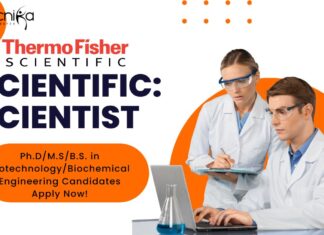 Cell Culture Scientist Job at Thermo Fisher Scientific, Apply Online