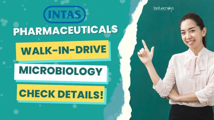 Intas Pharmaceuticals Walk-In-Drive