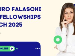Arturo Falaschi PhD Fellowships 2025 March Session
