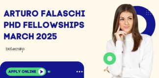 Arturo Falaschi PhD Fellowships 2025 March Session