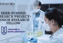 SRF Positions at JNU - Biological Sciences & Bioinformatics Apply