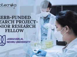 SRF Positions at JNU - Biological Sciences & Bioinformatics Apply