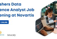 Novartis Freshers Data Science Analyst Job