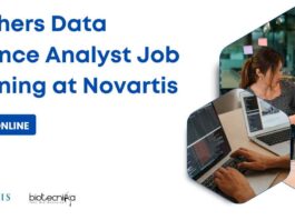 Novartis Freshers Data Science Analyst Job