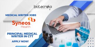 Syneos Health Medical Writer jobs