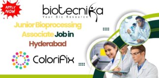 Junior Bioprocessing Associate Job