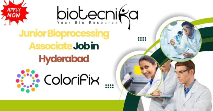 Junior Bioprocessing Associate Job